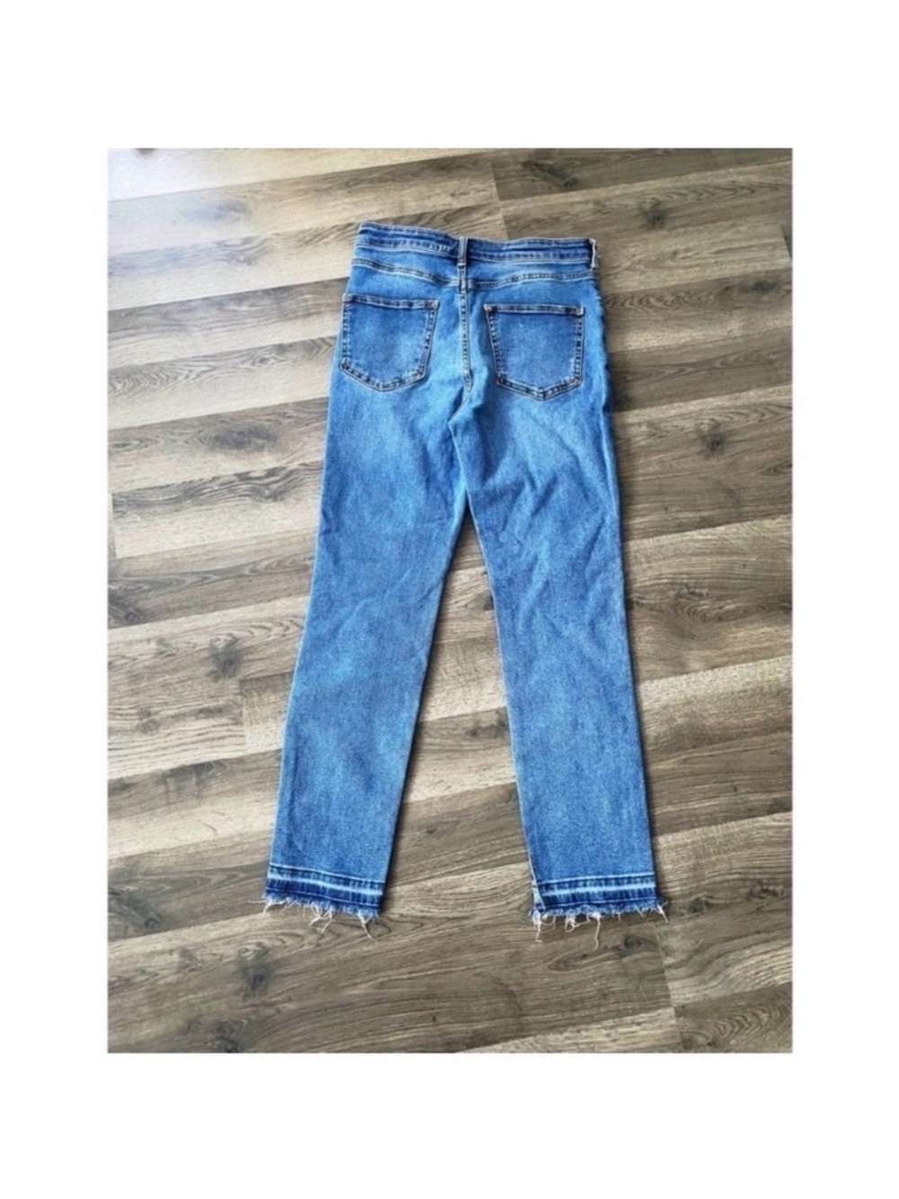 ANTHROPOLOGIE Pilcro Ripped High Rise Skinny Jeans Size 30 - Picture 8 of 9